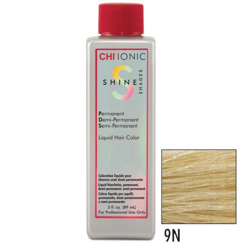 CHI Ionic 9N Shine Shades Liquid Haarfarbe 89ml - light blonde