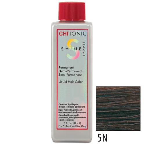 CHI Ionic 5N Shine Shades Liquid Haarfarbe 89ml - medium brown
