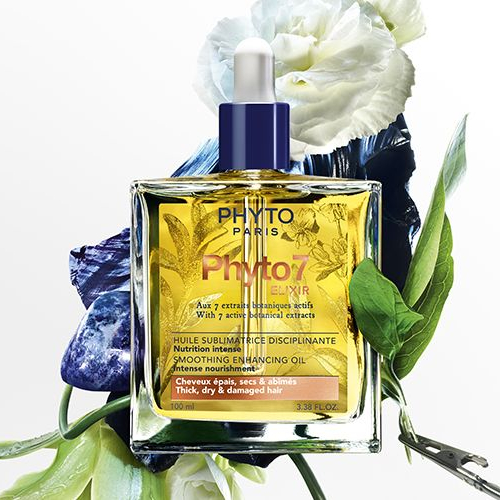 Phyto 7 Elixir Intense Smoothing Enhancing Oil 100ml Phyto 7 Elixir Intense Smoothing Enhancing Oil 100ml