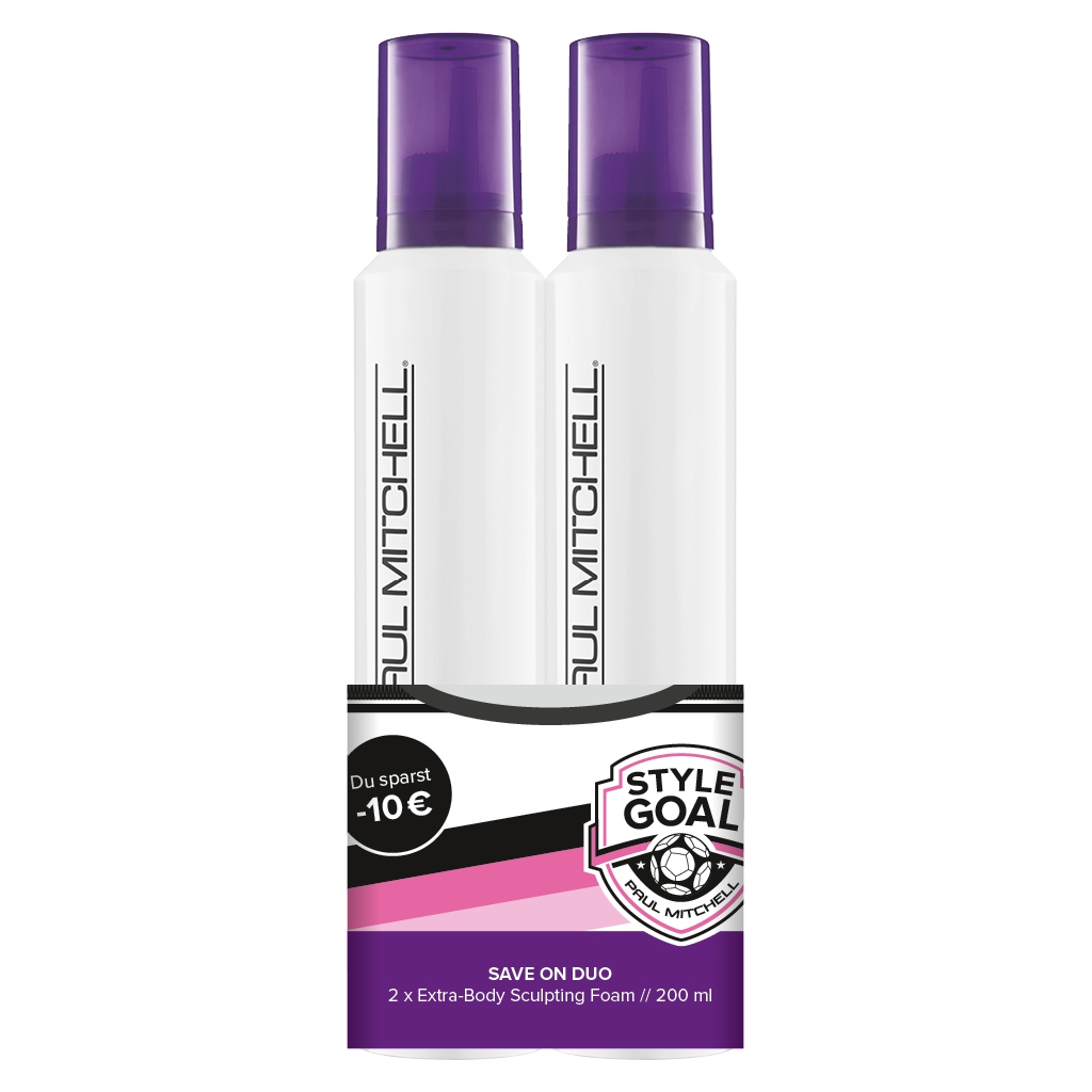 Paul Mitchell Duo Extra-Body Sculpting Foam 2x 200ml