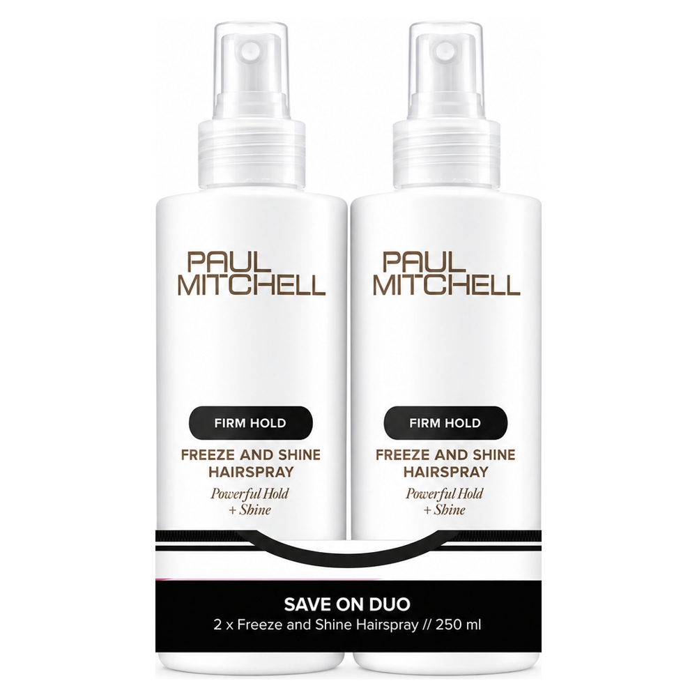 Paul Mitchell - Duo Freeze and Shine Hairspray 2 x 250ml