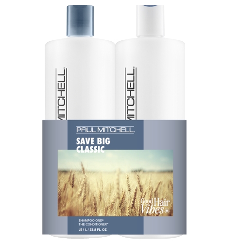 Paul Mitchell - Save on Duo Liter CLASSIC Shampoo One + The Conditioner