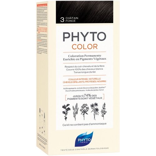 Phyto - PHYTOCOLOR 3 - Dunkelbraun