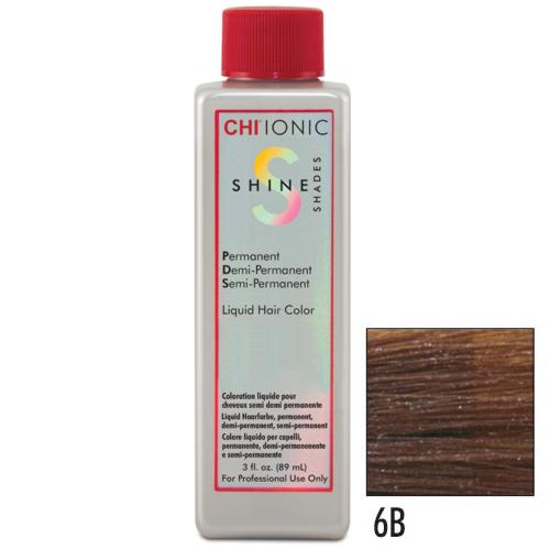 CHI Ionic 6B Shine Shades Liquid Haarfarbe 89ml - light beige brown