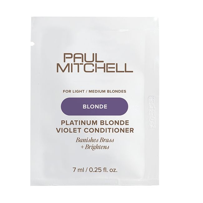 Paul Mitchell Platinum Blonde Violet Conditioner 7ml · Einzelanwendung