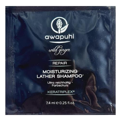 Awapuhi Wild Ginger - Moisturizing Lather Shampoo 7,4ml Einzelanwendung