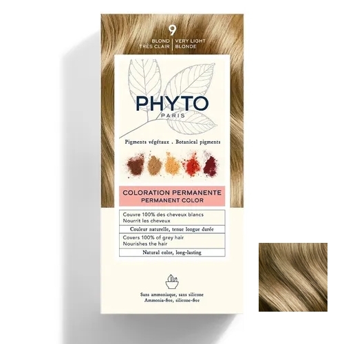 PHYTOCOLOR 9 - Sehr helles Blond