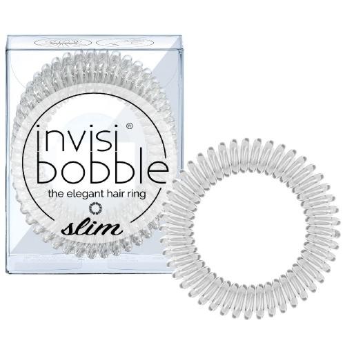 Invisibobble SLIM Crystal Clear (3er Set)