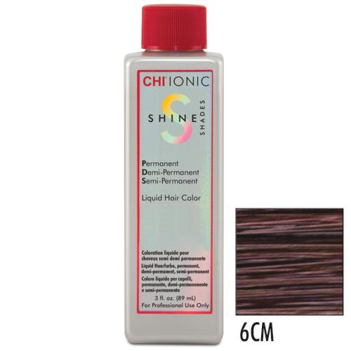CHI Ionic 6CM Shine Shades Liquid Haarfarbe 89ml - mocha lt brown