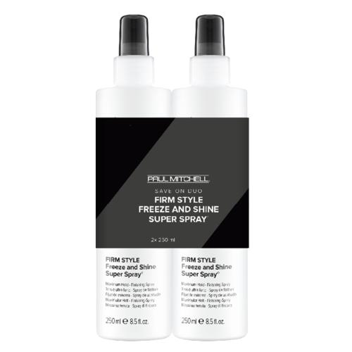 Paul Mitchell - Style Duo Freeze and Shine Super Spray 2x250ml